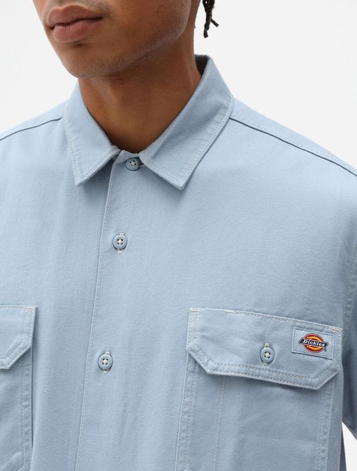 Hovedbilde Dickies Wolverton Shirt Fog Blue