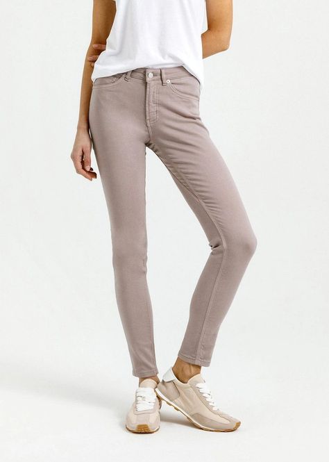 Hovedbilde DU/ER No Sweat Skinny Women Mallow