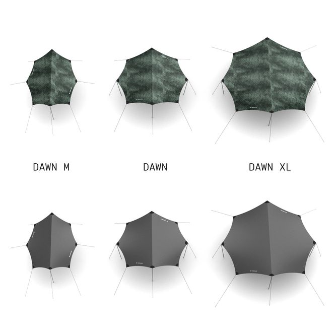 Hovedbilde HEIMPLANET Dawn Tarp Grey Medium
