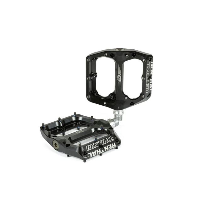 Hovedbilde Renthal Revo-F Flat Pedal Black 9/16 axle ...