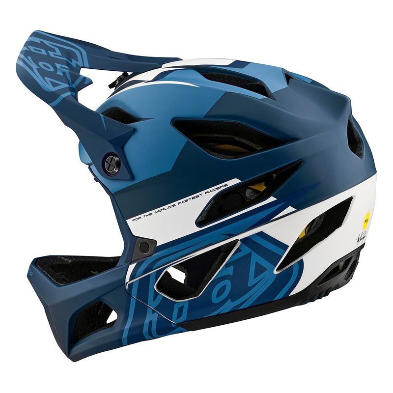 Troy Lee Designs Stage Helmet Vector Blue