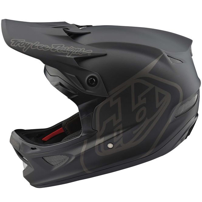 Hovedbilde Troy Lee Designs D3 Fiberlite Helmet Mono Black