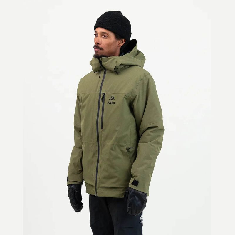Jones Mountain Surf Parka Jacket Grn Moss Green