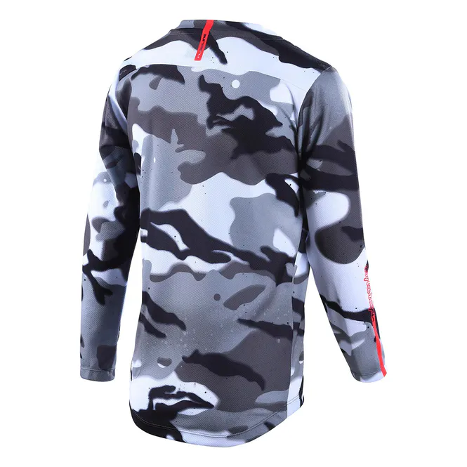 Hovedbilde Troy Lee Designs Youth Flowline Jersey Spray Camo ...