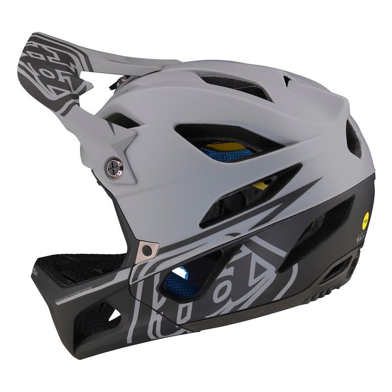 Troy Lee Designs Stage Helmet Stealth Stealth Gray