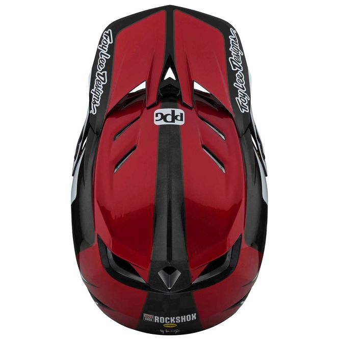 Hovedbilde Troy Lee Designs D4 Carbon Helmet Corsa Sram Red