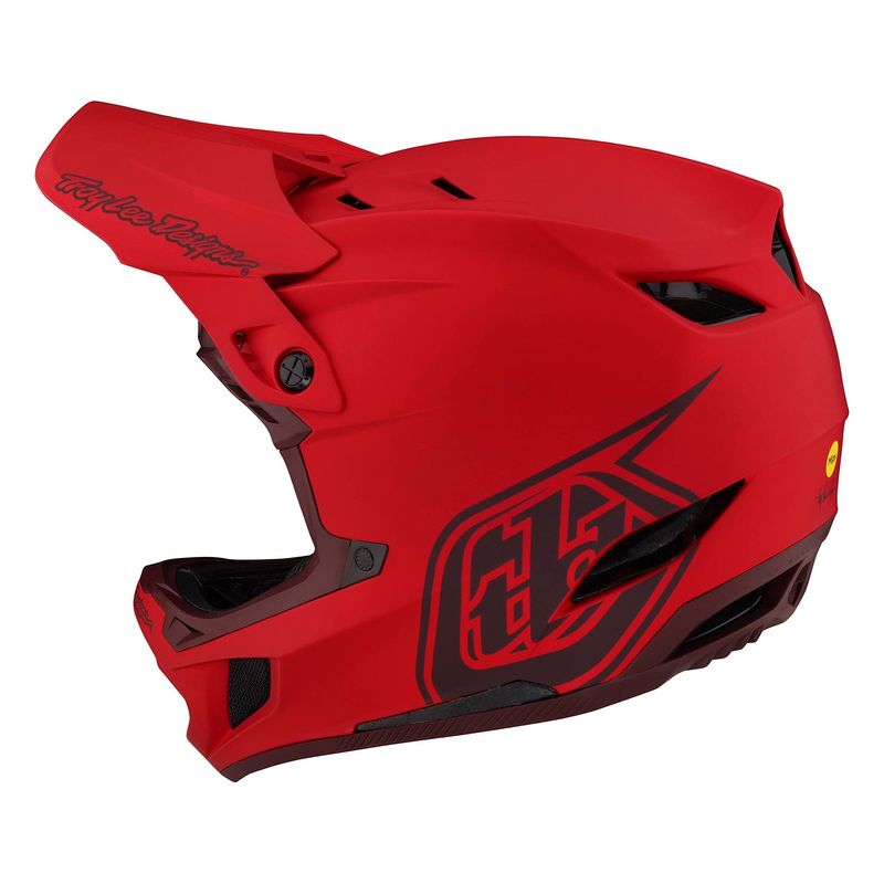 Troy Lee Designs D4 Composite Helmet Stealth Red