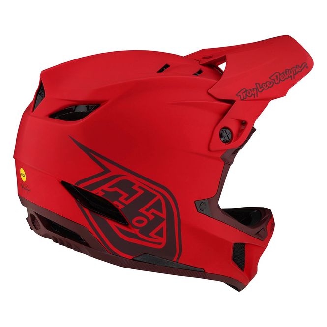 Hovedbilde Troy Lee Designs D4 Composite Helmet Stealth Red