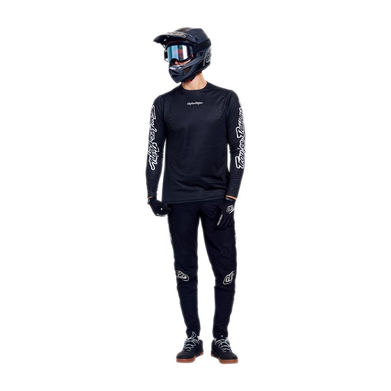 Troy Lee Designs Sprint Pro Jersey Mono Black