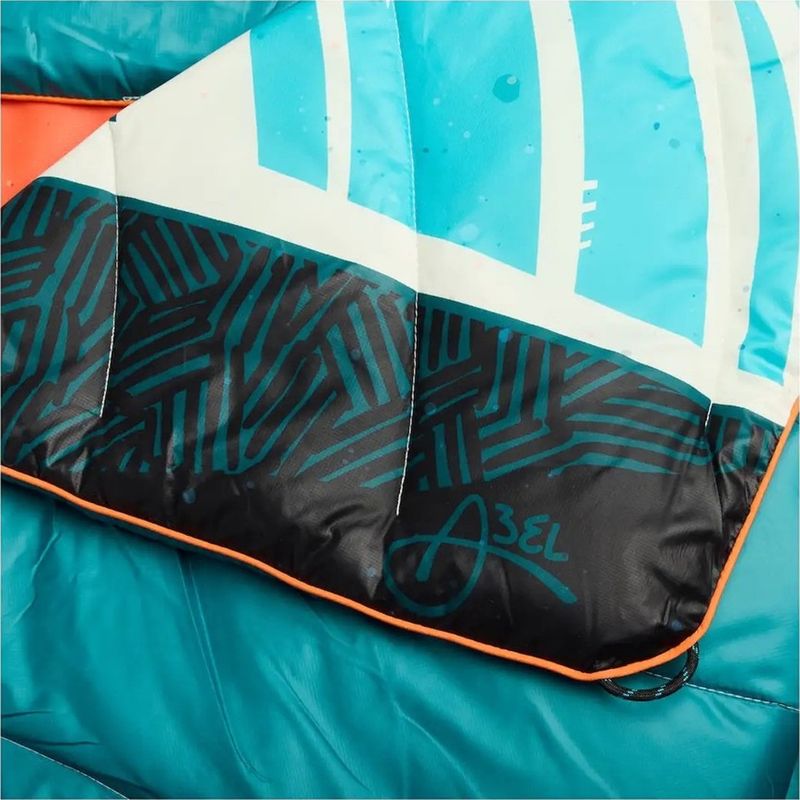 Rumpl Original Puffy Blanket Salty Mountain Air Erik Abel 1P