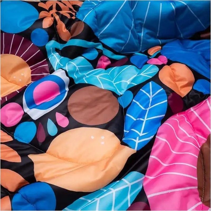 Rumpl Original Puffy Blanket Night Garden Lisa Congdon 1P