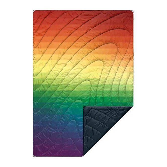 Hovedbilde Rumpl Original Puffy Blanket Rainbow Fade 1P