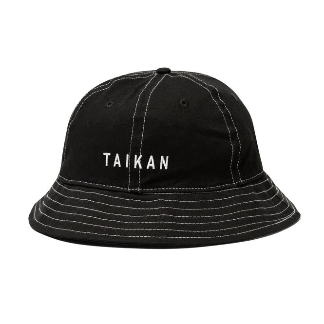 Hovedbilde Taikan Bell Bucket Hat Black Contrast Stitch
