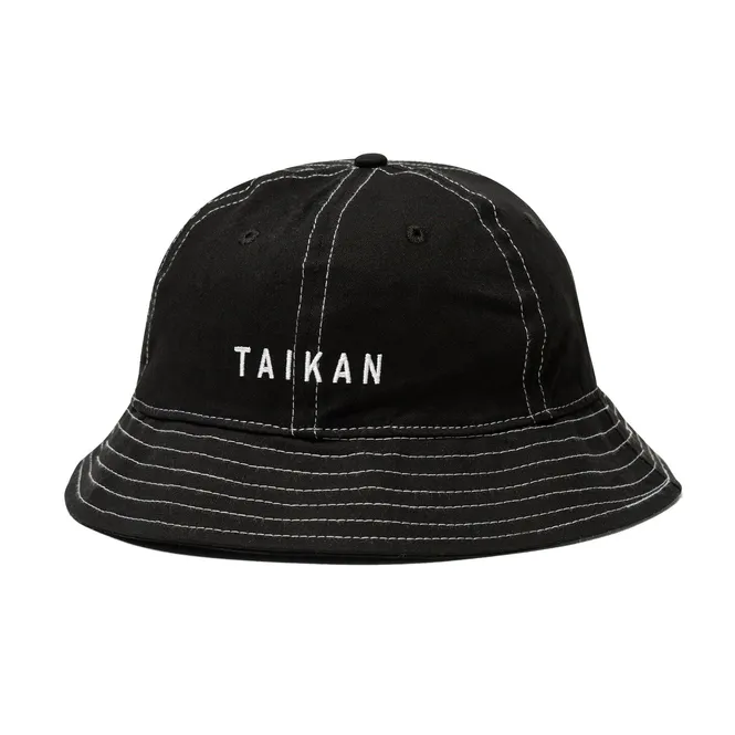 Hovedbilde Taikan Bell Bucket Hat Black Contrast Stitch