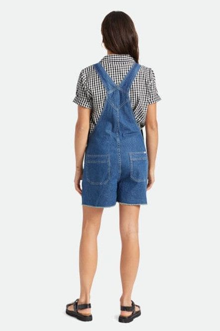 Hovedbilde Brixton Christina Short Overall Indigo Rinse