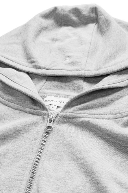 Hovedbilde Panos Emporio Element Hood Grey Melange