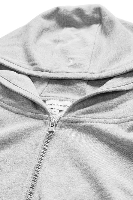 Hovedbilde Panos Emporio Element Hood Grey Melange