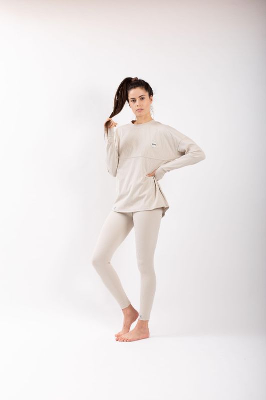 Eivy Venture Rib Top Faded Cloud