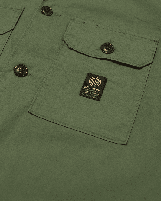 Hovedbilde Deus Ex Machina Field Shirt Lgn Lichen Green