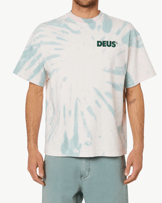 Hovedbilde Deus Ex Machina Flat Footed Tie Dye Tee Plc Pale ...