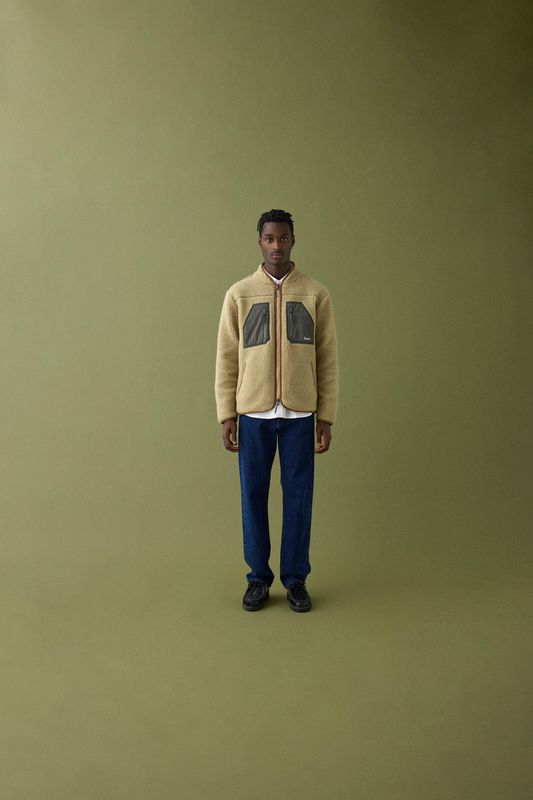 Forét Aurora Sherpa Jacket Corn 