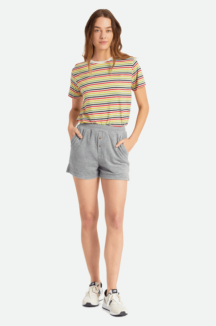 Hovedbilde Brixton Bella Shorts Heather Grey