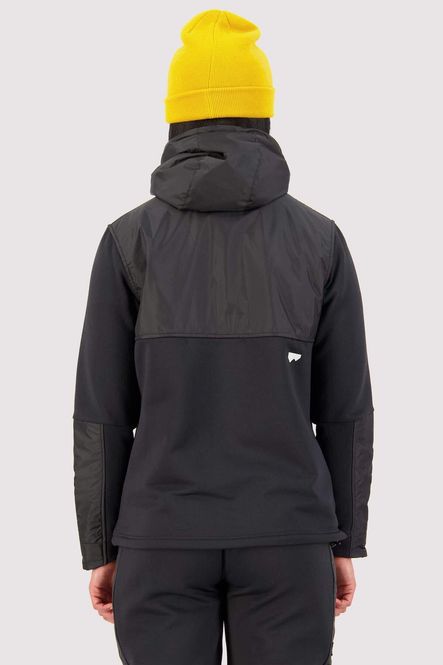 Hovedbilde Mons Royale Womens Decade Mid Hoody Black