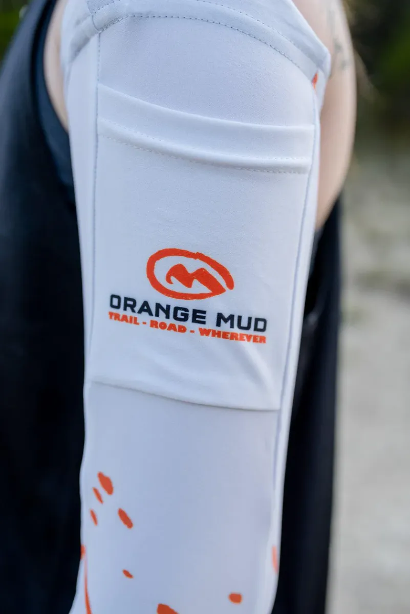 Orange Mud Arm Cooler White