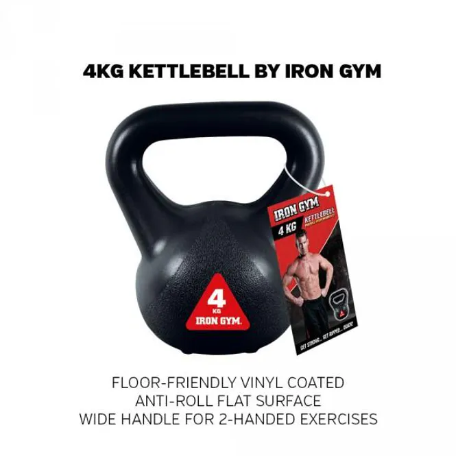 Hovedbilde Iron Gym® 4Kg Kettlebell - Vinyl
