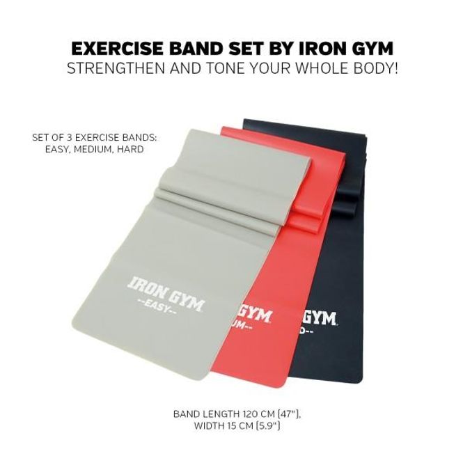 Hovedbilde Iron Gym® Exercise Band Set (Set Of 3)