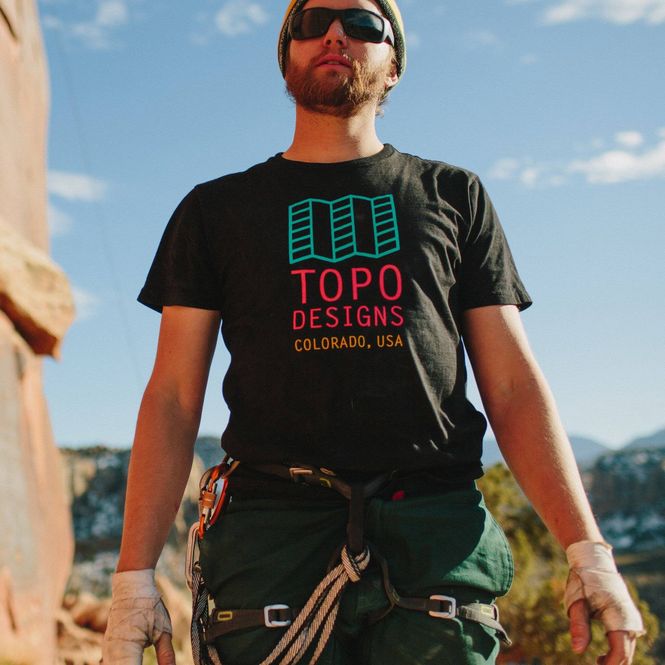 Hovedbilde Topo Original Logo Tee M  Natural