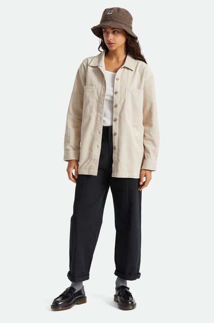 Hovedbilde Brixton Bowery Tunic Overshirt Beige