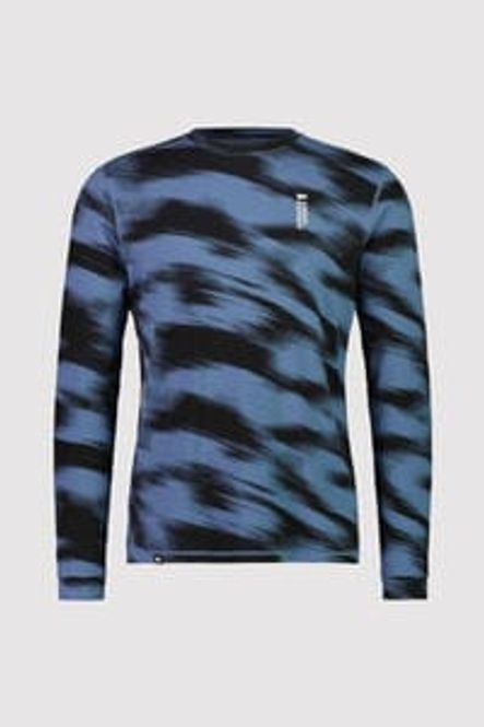Hovedbilde Mons Royale Mens Cascade Merino Flex 200 LS Blue ...