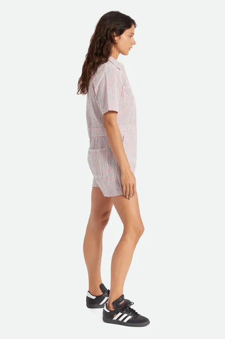 Hovedbilde Brixton Mersey Short Coverall Stripe