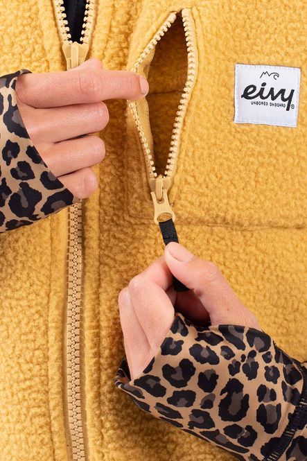 Hovedbilde Eivy Lumberjackie Sherpa Vest Faded Amber