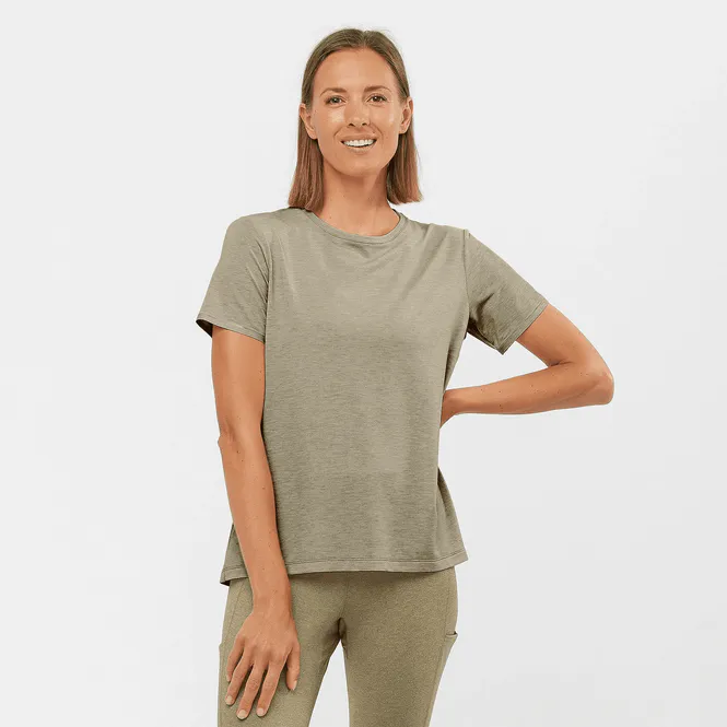 Hovedbilde Salomon Esential Tencel Tee W Olive Night