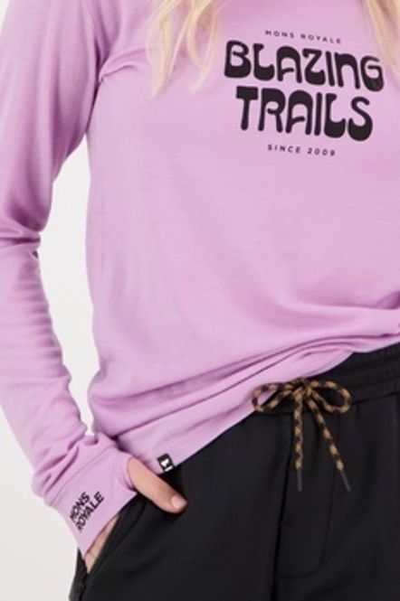 Hovedbilde Mons Royale Womens Yotei Classic LS Orchid