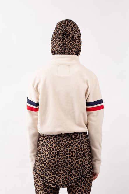 Hovedbilde Eivy Meg Cropped Zip Fleece Team Offwhite