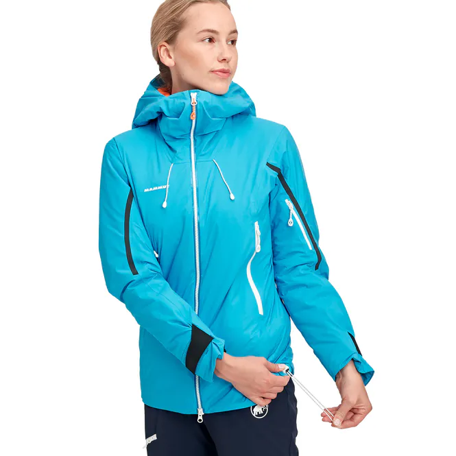 Hovedbilde Mammut Nordwand Thermo HS Hooded Jacket Women Sky