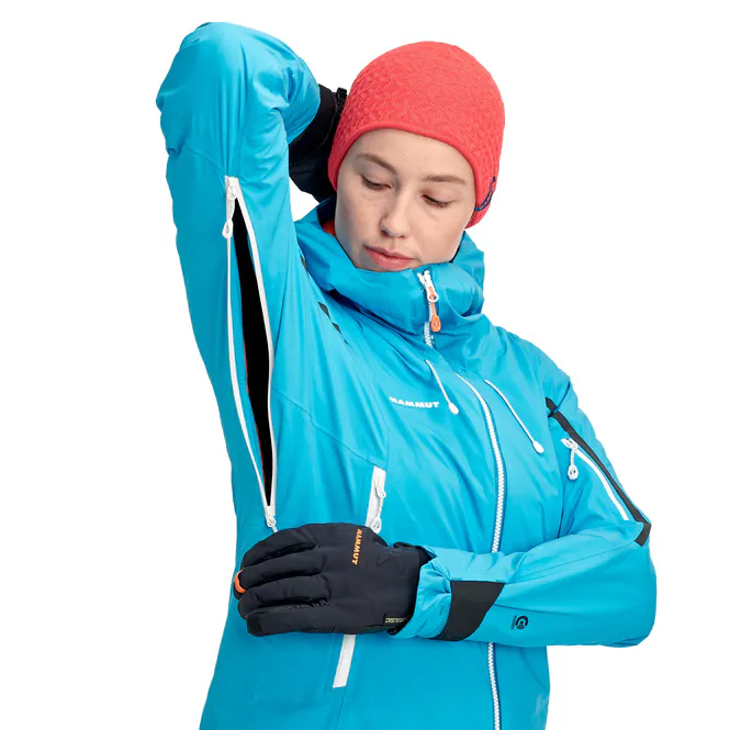Hovedbilde Mammut Nordwand Thermo HS Hooded Jacket Women Sky