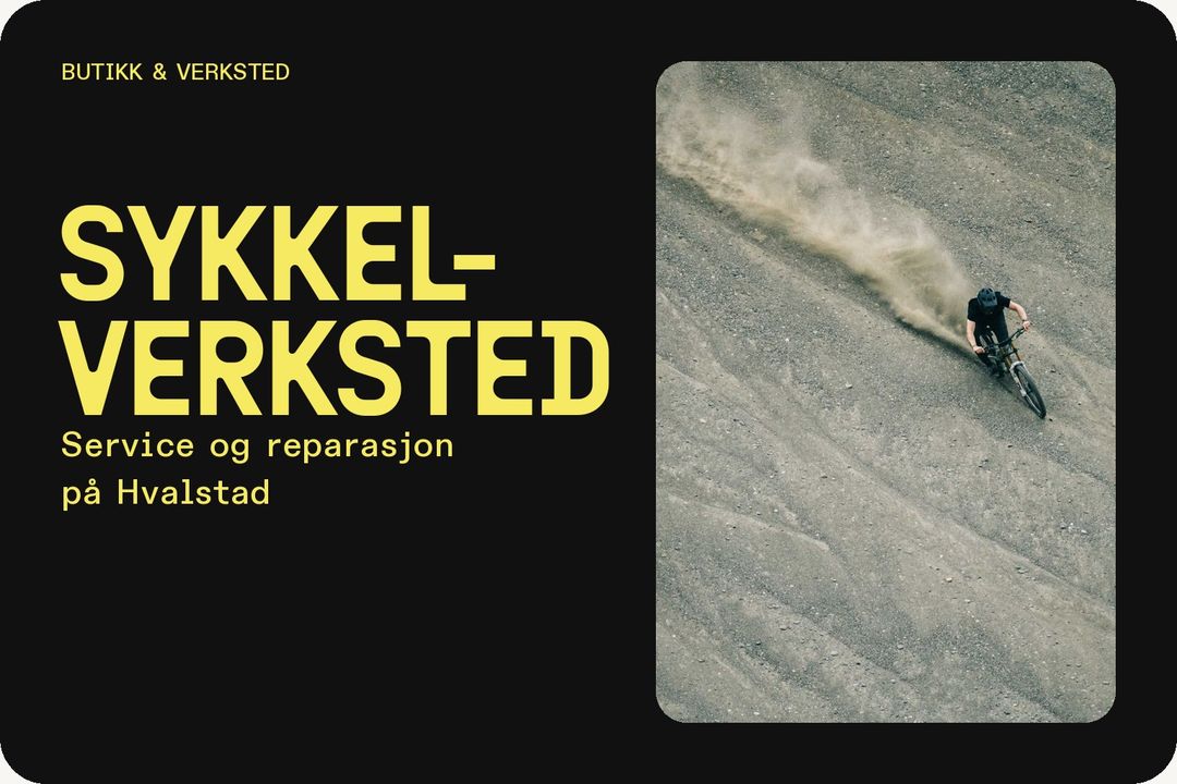 Sykkelverksted på Hvalstad – bestill verkstedtime